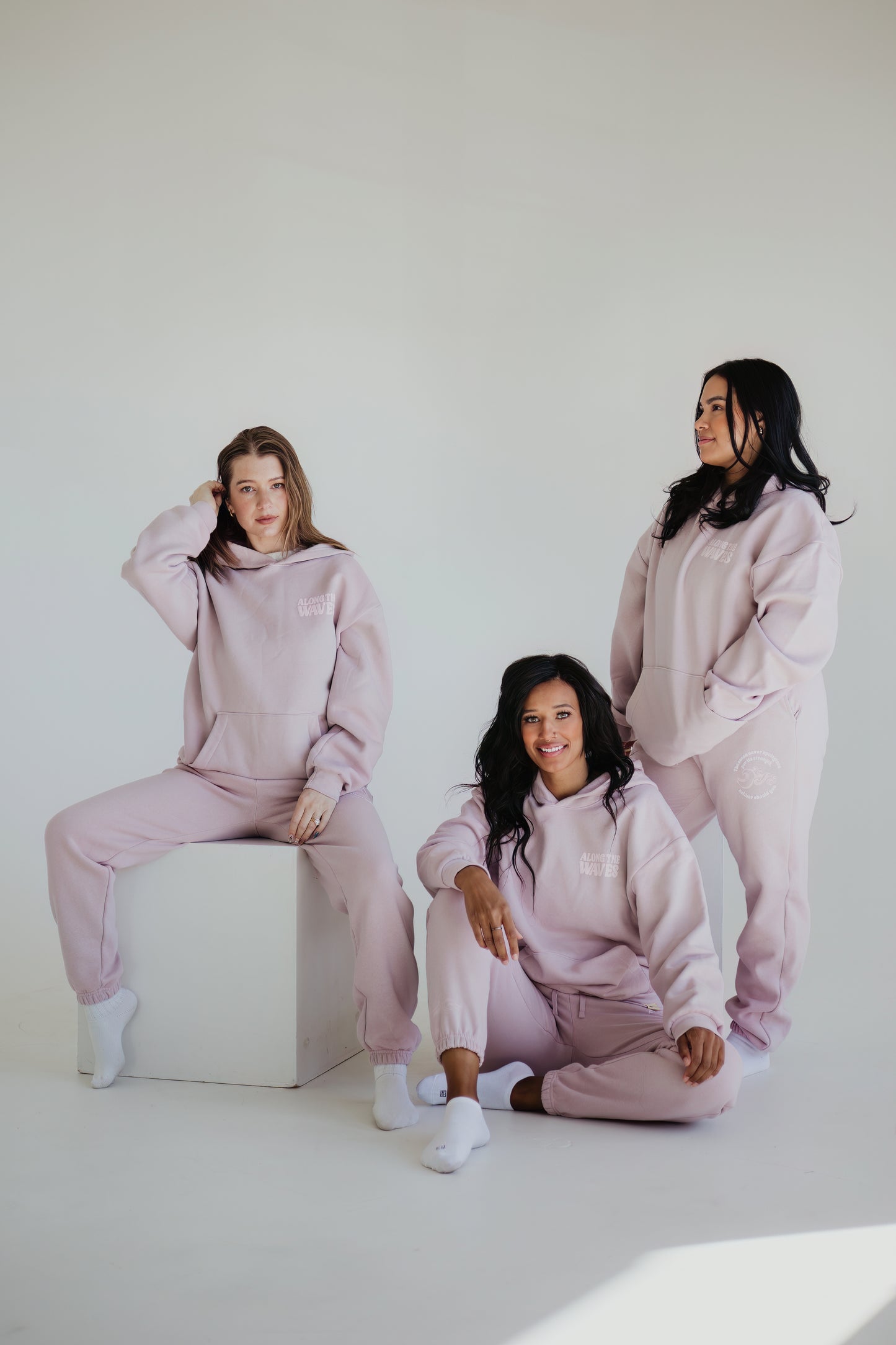 Tonal Minimalistic Blush Sweatpant