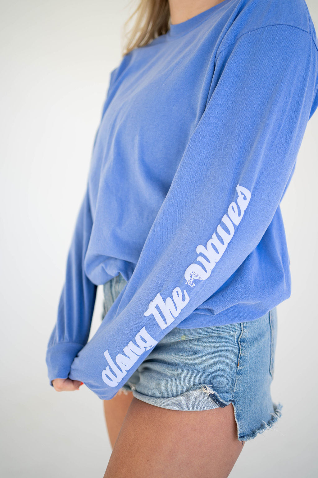 Long Sleeve Tee - Blue