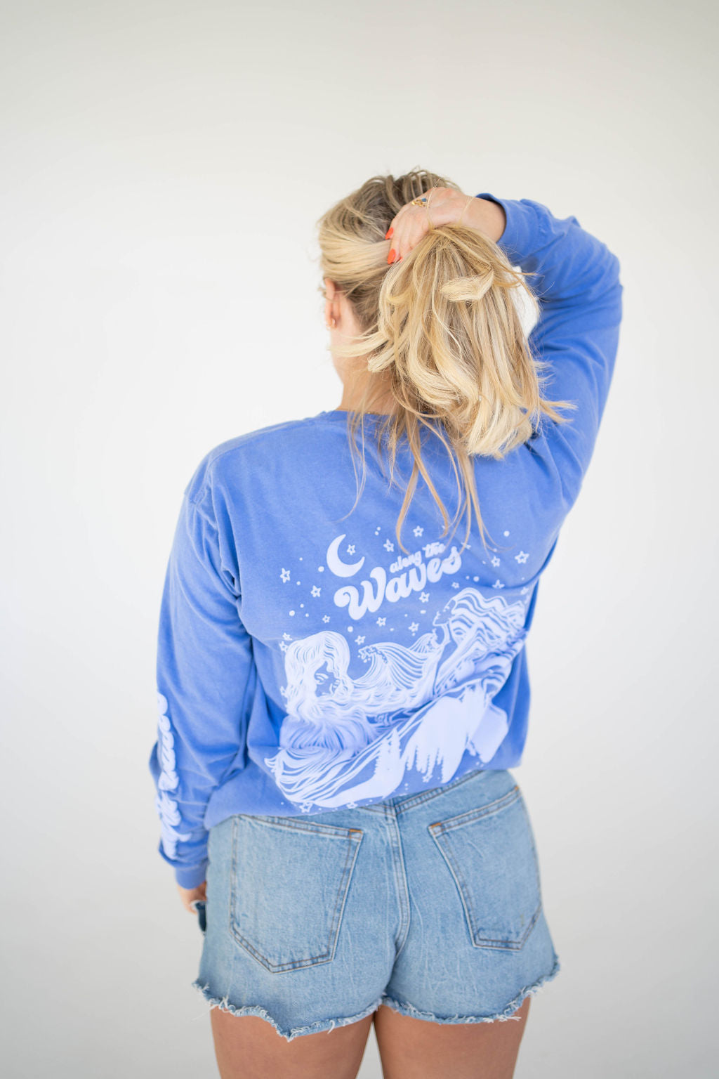 Long Sleeve Tee - Blue