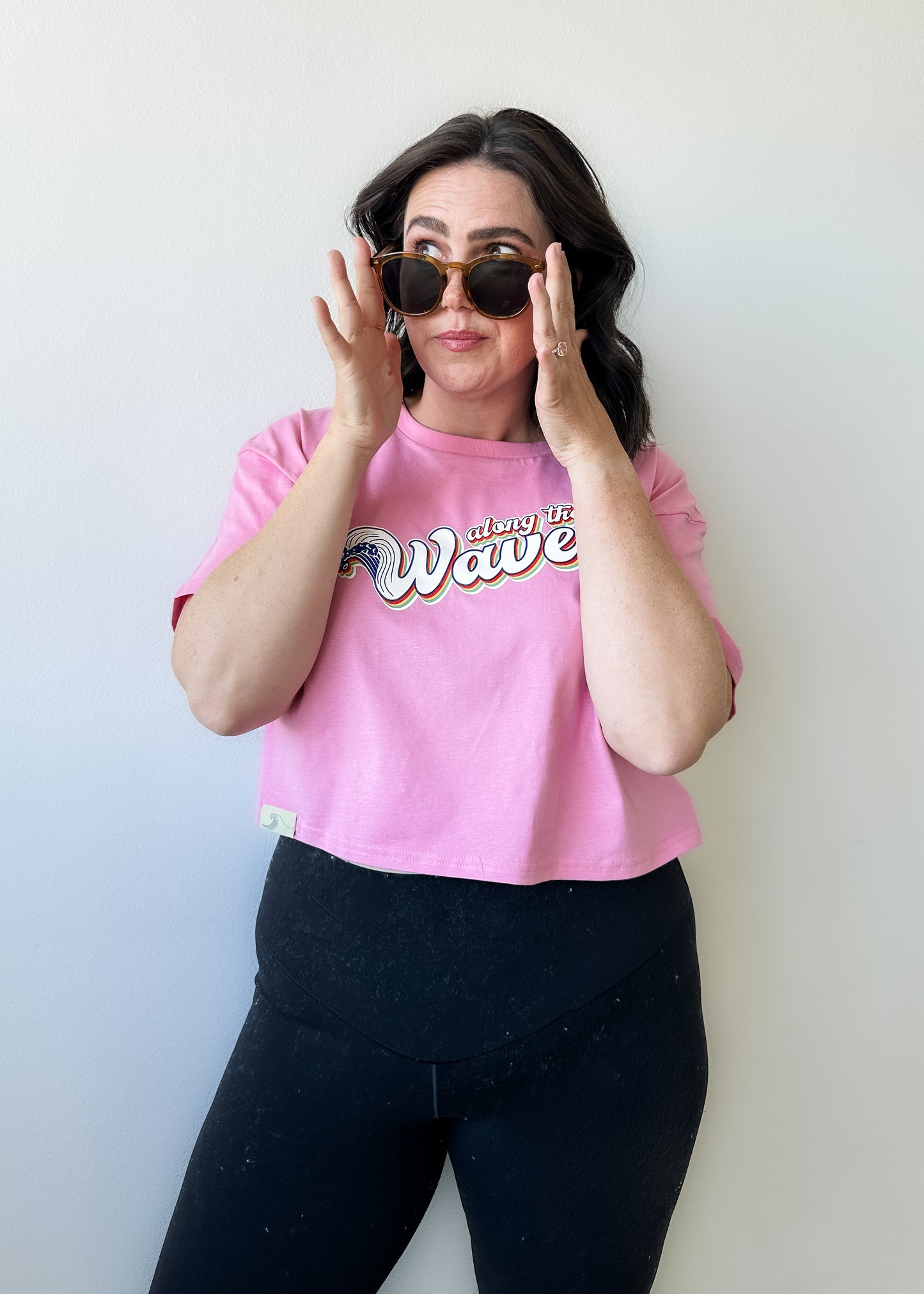 Crop Tee - Bubblegum