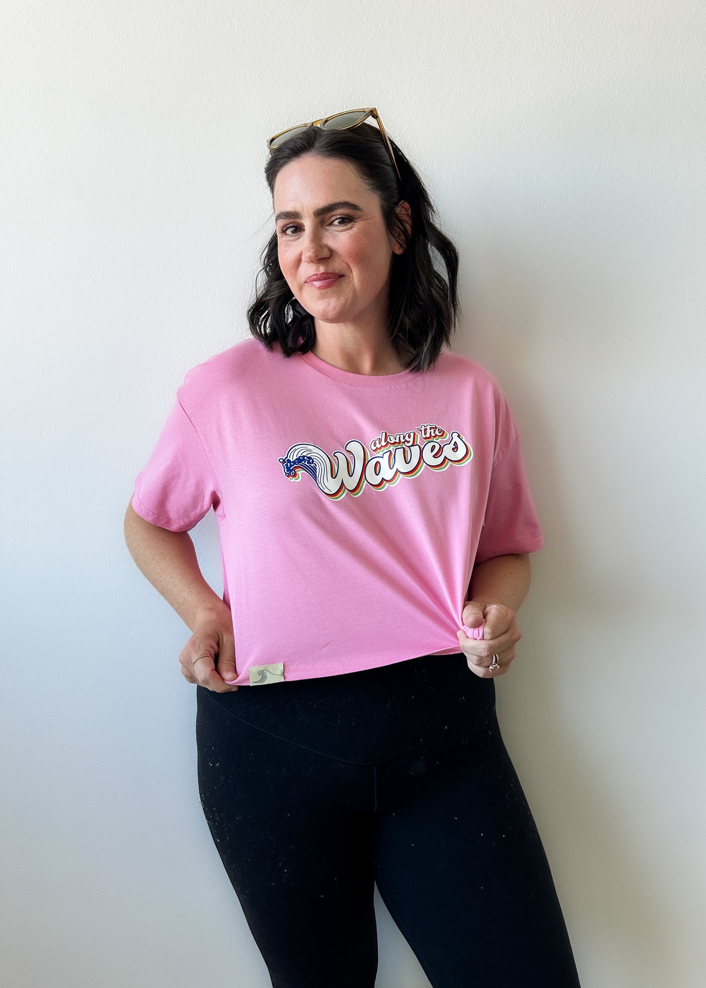 Crop Tee - Bubblegum