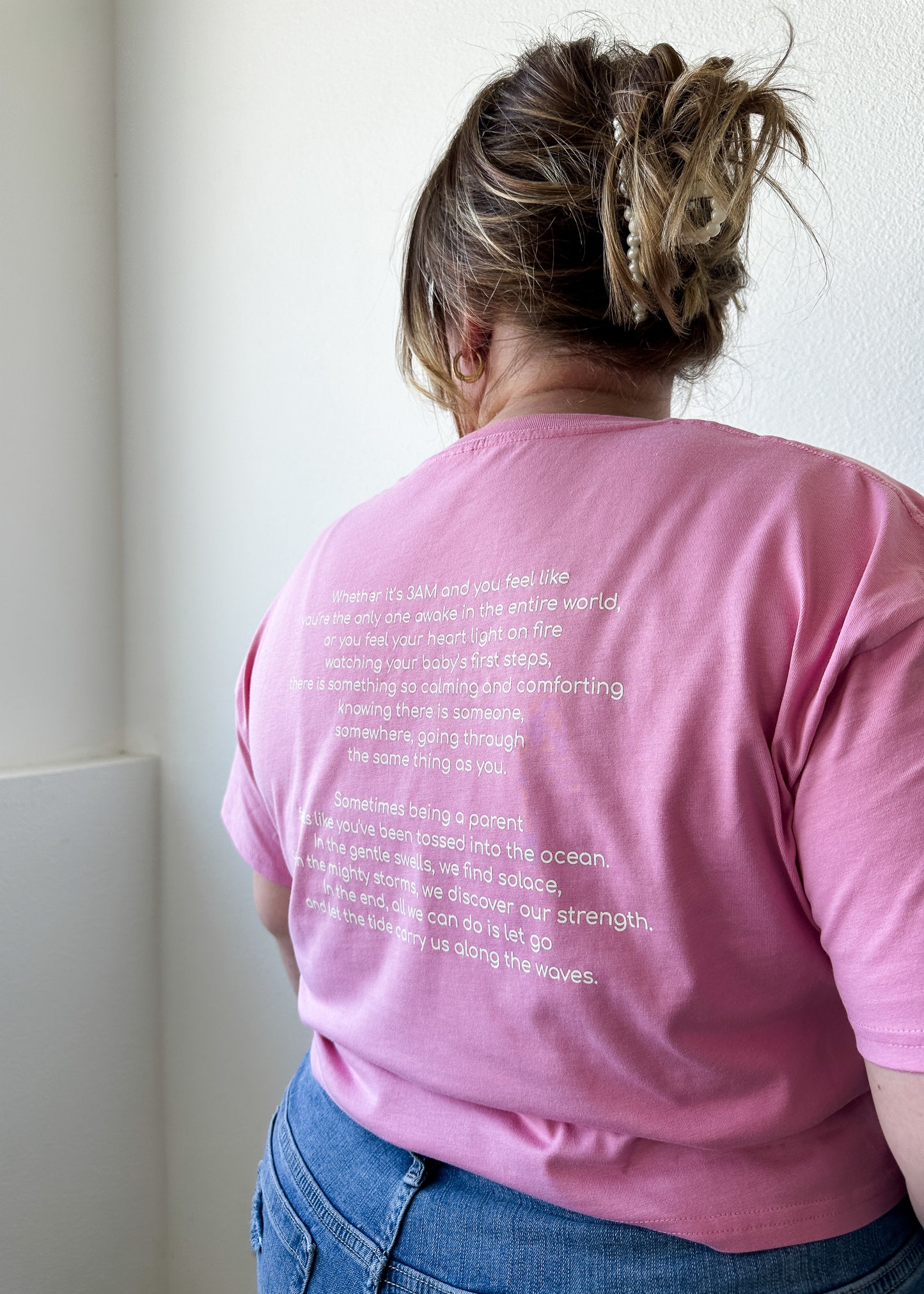 Crop Tee - Bubblegum