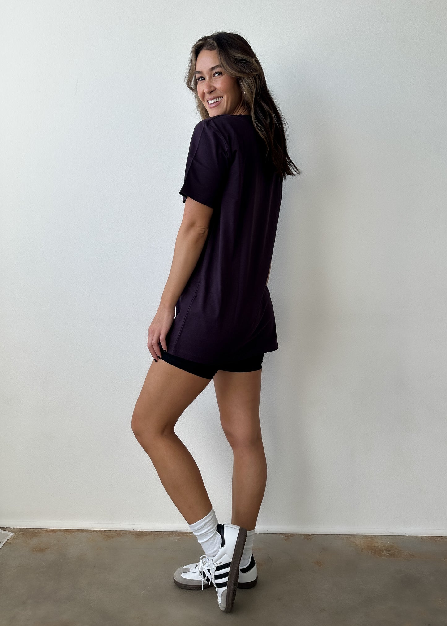 Along with You Tee - Plum