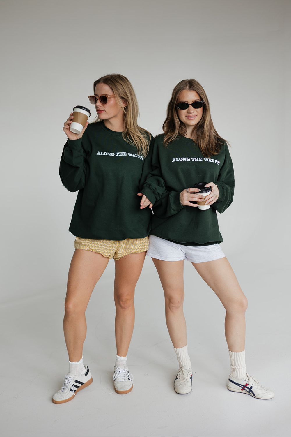 Along the Waves Forest Crewneck 🌊🌿