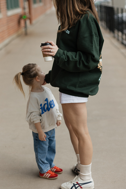 Along the Waves Forest Crewneck 🌊🌿