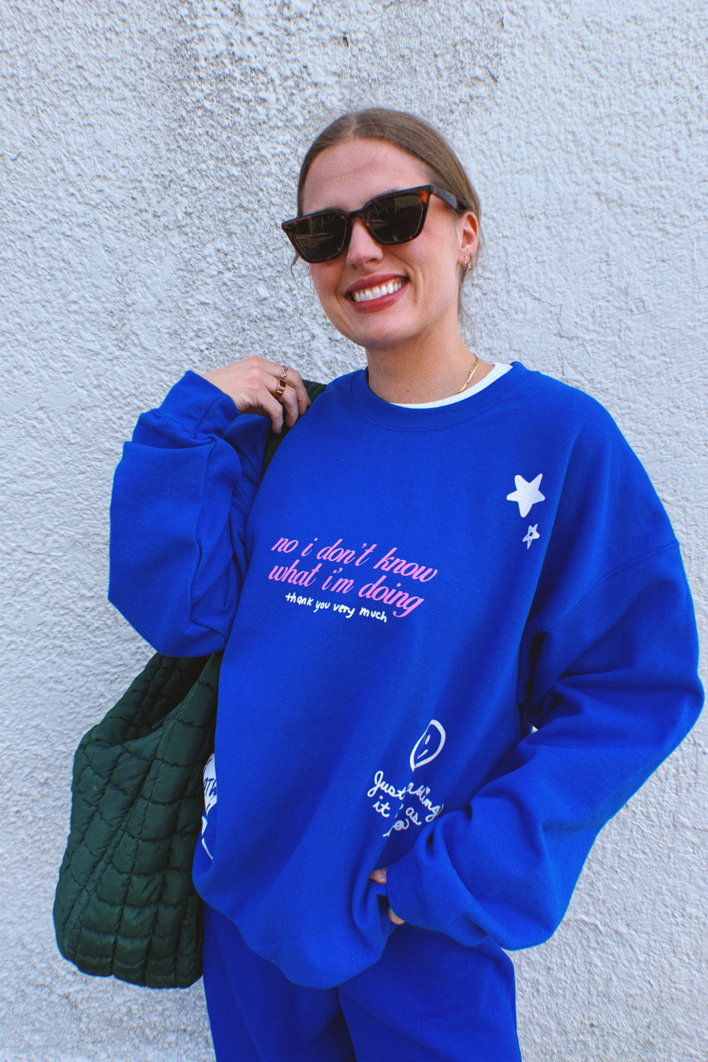 Just Doing My Best Club Crewneck