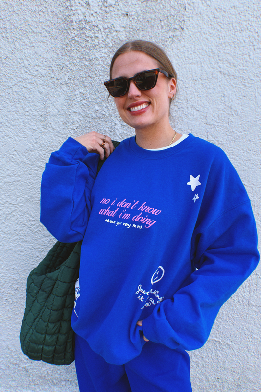 Just Doing My Best Club Crewneck