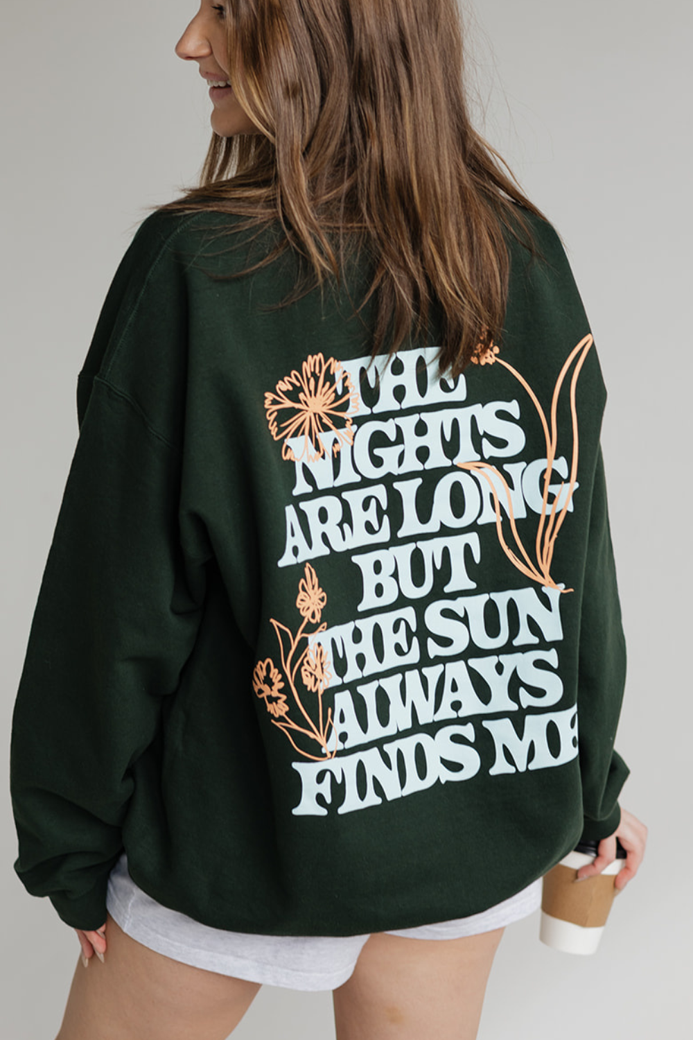 Along the Waves Forest Crewneck 🌊🌿