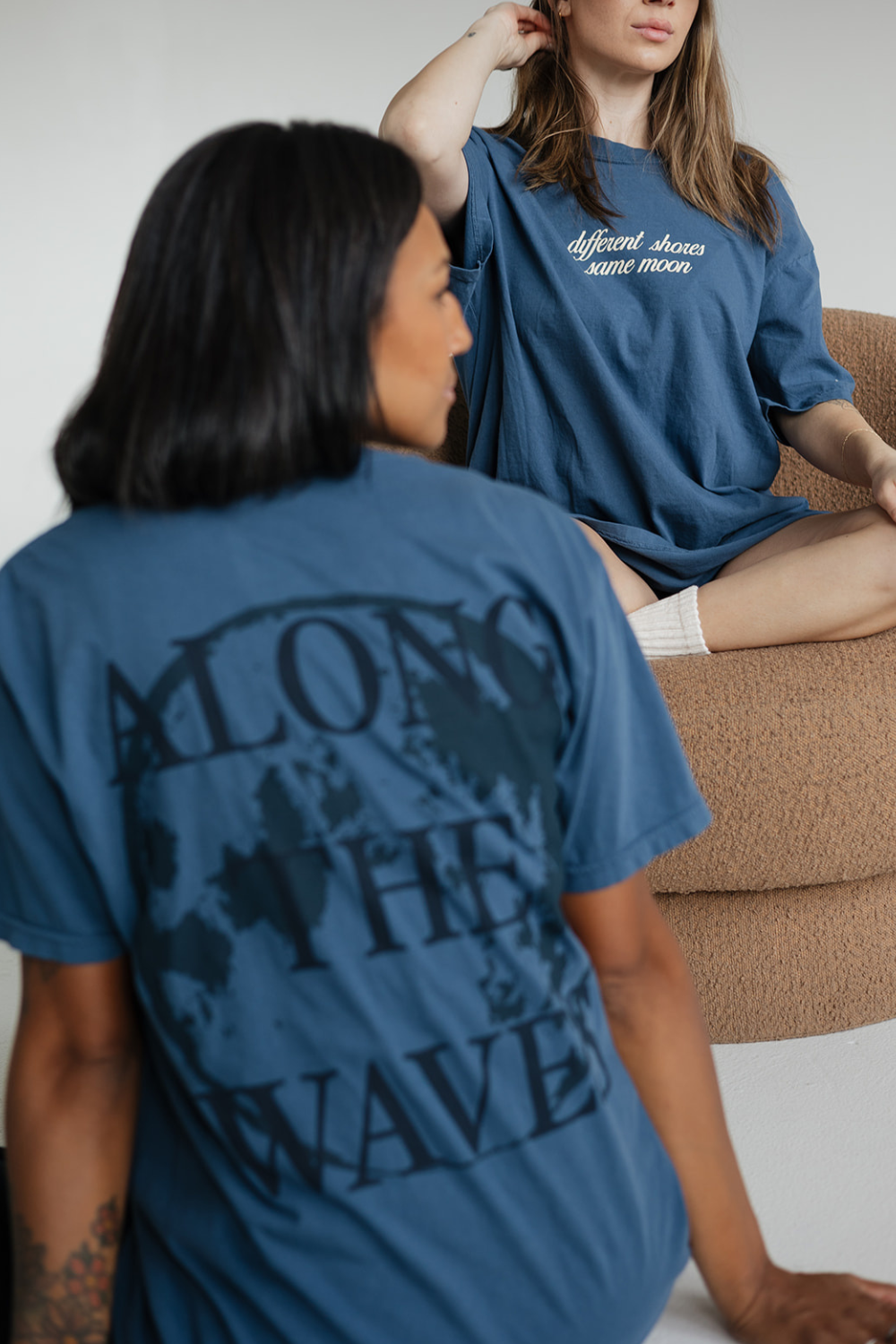 Different Shores Same Moon Tee 🌙🌊