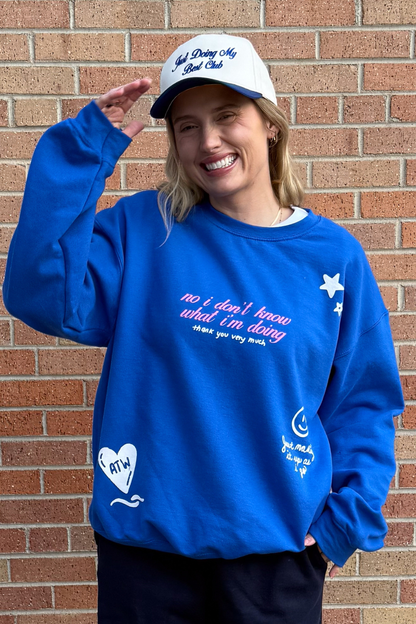 Just Doing My Best Club Crewneck