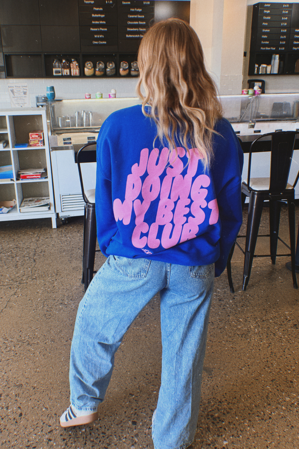 Just Doing My Best Club Crewneck