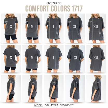Size Guide for T-Shirt