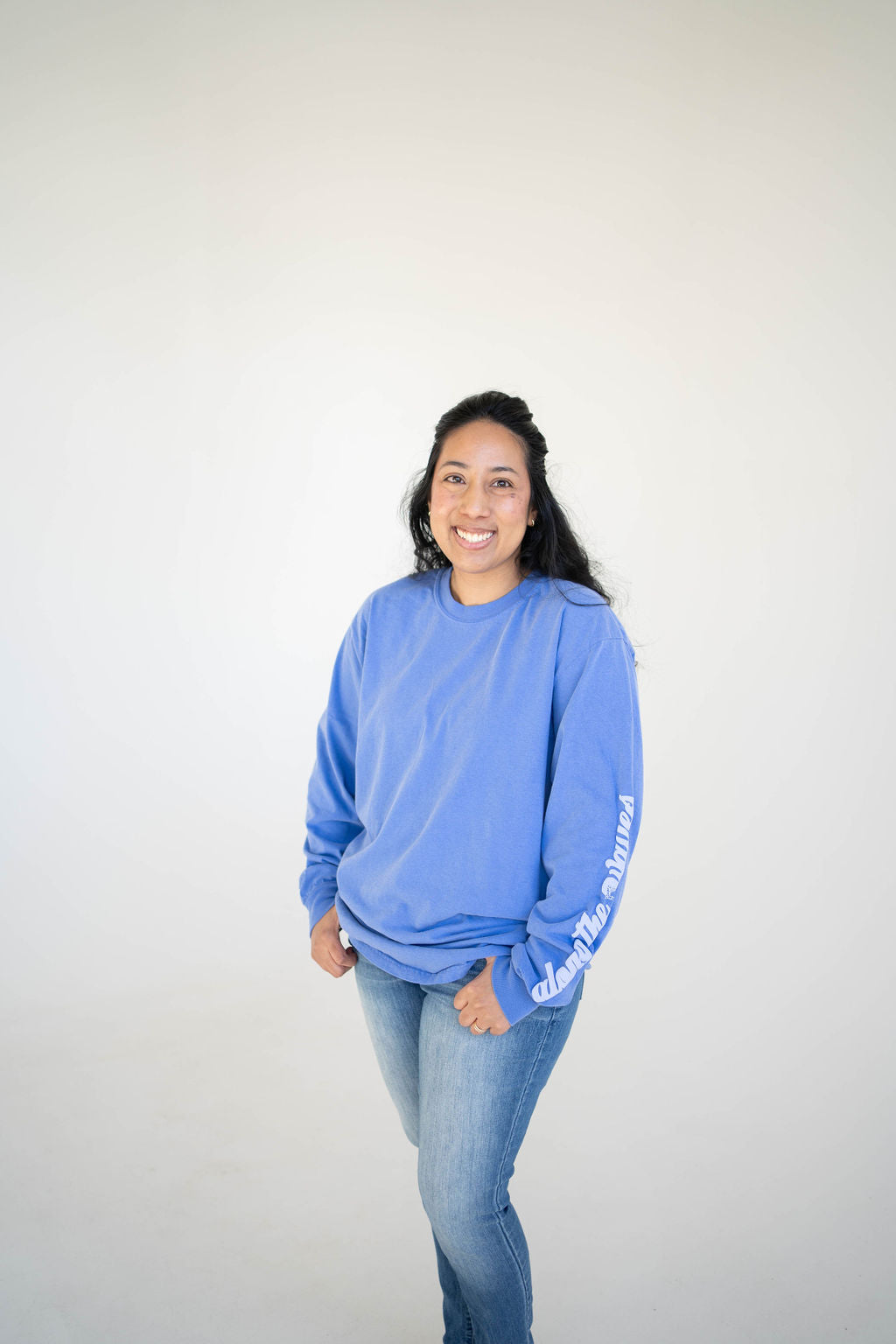 Long Sleeve Tee - Blue