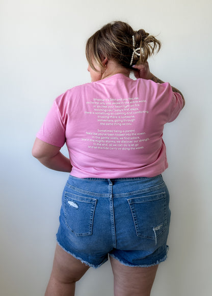 Crop Tee - Bubblegum