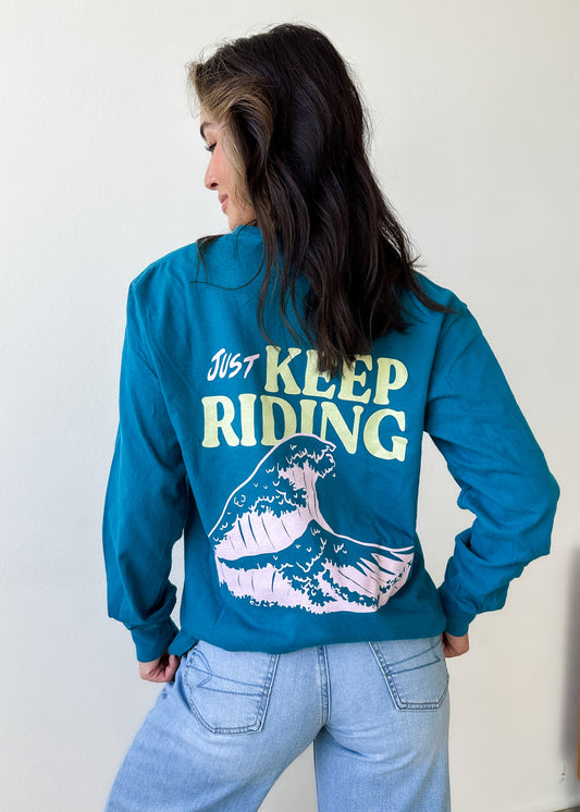 Long Sleeve Tee - Marine